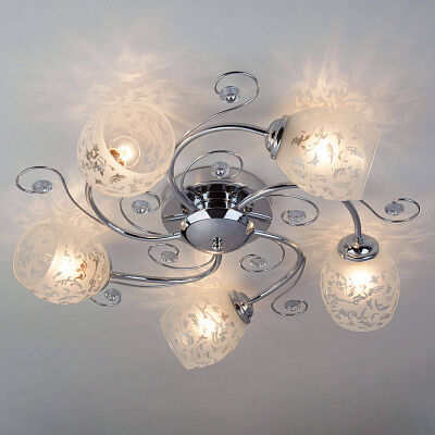 Светильник 9677/5 хром